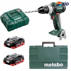 Metabo SB 18 LT BL PC 4AH - 18V 4.0 Ah Cordless Brushless Hammer Drill Kit AU60231640